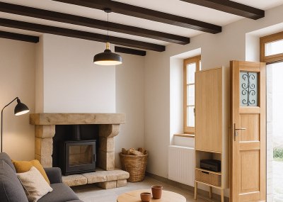 Salon après travaux Salon après travaux